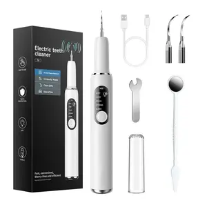 Ultrasonic Plaque & Tartar Remover for Teeth – Rechargeable Dental Scaler with LED Light, 5 Adjustable Modes, Cordless Electric Tooth Cleaner Kit for Calculus Removal & Oral Hygiene Springtok Oral Irrigator