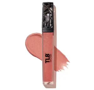 The Lip Bar - Lip Gloss, Baddie (Shimmer Pink) - Gloss Up Sheer Finish - Smooth, Not Sticky Formula - Moisturizing Coconut Oil, Olive Oil, Argan Oil & Vitamin E - Vegan & Cruelty Free - .30 fl oz