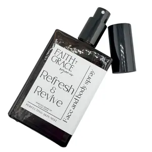 Organic multi-purpose skin mist for face and body, made in U.S.A.
