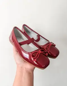 Cherry Bowknot Flats