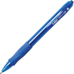 BIC BICVLGB361BE 1.6 mm Velocity Ballpoint Pen Bold Point Type - Count Box 36, Blue