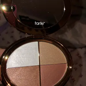 tarte glow wardrobe eye & cheek palette - eyeshadow and highlighter makeup