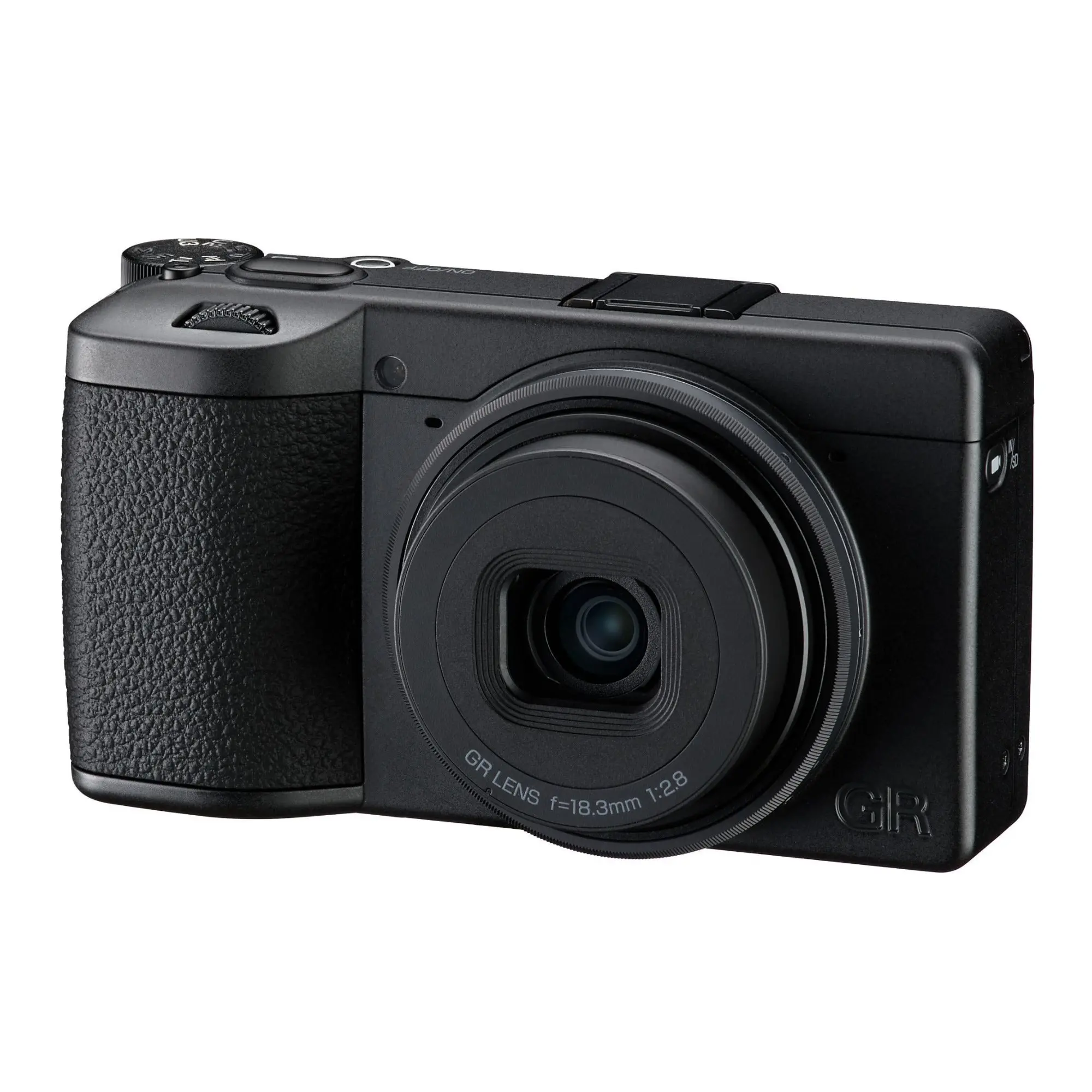 RICOH GR IV Monochrome Mirrorless Camera - 25.74MP APS-C Anti-Aliasing Filterless Sensor, Built-In Red Filter, Compact Mirrorless Cameras, GR Lens