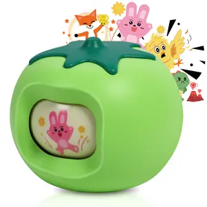 Intejoy ES3 2-in-1 Emotional Learning Toy Bluetooth Speaker & Storyteller for Holiday gifts for kids 200+ Files Interactive Tomato Face Gift for Boys Girls Ages 3-6 Audio Smartphone