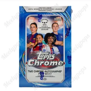 2025-26 Topps Chrome Women’s UEFA Champions League Soccer Hobby Box