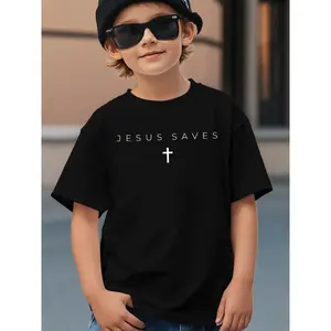 Jesus Saves Cross Subtle Christian Minimal Religious Faith T-Shirt T Shirt
