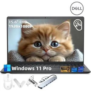 Dell 2026 15.6'' FHD Touchscreen Laptop Computer - 16GB/32GB RAM, 1TB/2TB SSD, 13th Gen Intel 10-Core i7-1355U Processor, Numeric Keypad, HDMI, Wi-Fi 6, Windows 11 Pro - DC15250 for Business & Students