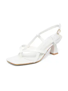 New Summer-Fall Conical Heel Sandals, Versatile One-Strap Design, Hollow Out Open-Toe Fashion French Style, Perfect for All Seasons