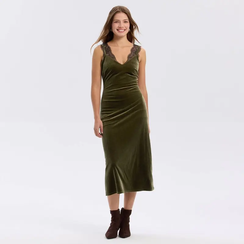 zara brown velvet lace midi dress - TikTok Shop zara brown velvet lace midi dress - TikTok Shop
