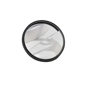 Half Vortex Effect Camera Glass Filter, Creative Prism Lens Accessory, Photography Foreground Prop, Half Frame Rotating Blur Effect, Compatible with Dslr and Mirrorless Cameras