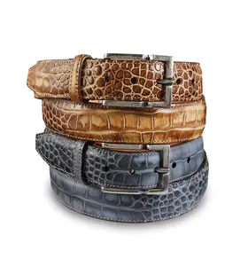 Martin Dingman Arthur Belt - Steel Blue