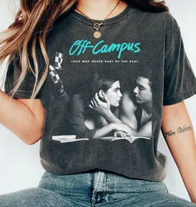 Off-Campus Love Was Never Part of the Deal T-Shirt, Vintage Graham 44 Briar Shirt, Garrett Graham Briar U Hockey Romance Bookish Fan Apparel