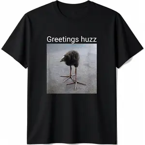Silly bird meme brainrot gen z slang greetings huzz meme T-Shirt - Isaaclog Shop 45B0DPVBHQQH