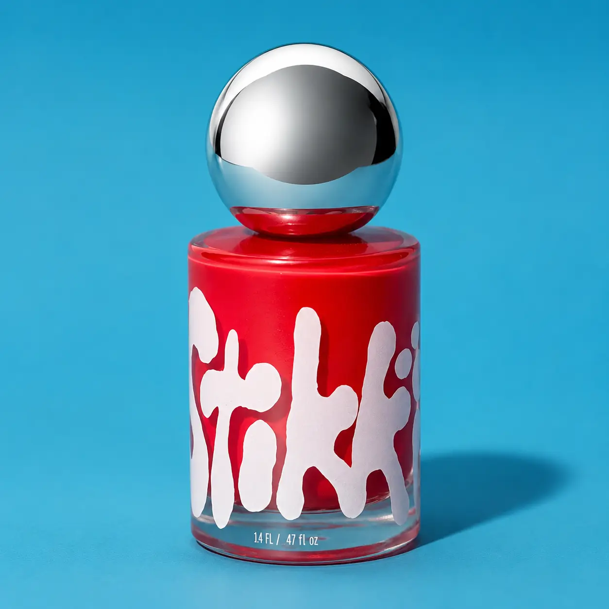 CHERRY 1 Coat Red Nail Polish, Peel Off Formula, Peel Off Nail Polish