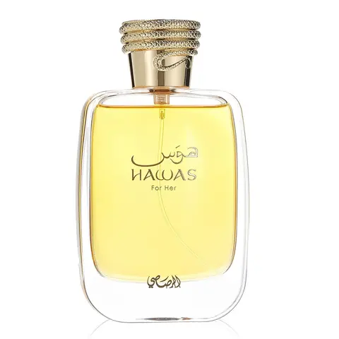 RASASI Hawas Women's Eau de Parfum (Fragrance EDP) Spray 3.4 Oz - Arabic Perfume, Irresistible Fragrance with Cinnamon, Orange, Amber Sensual Scent | Women's Perfumes