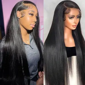 13x4 Lace Front Wigs 26 Inch Human Hair Lace Frontal Wigs Human Hair Pre Plucked 180% Density Human Hair Wig