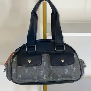 Juicy Couture Black Denim Tote