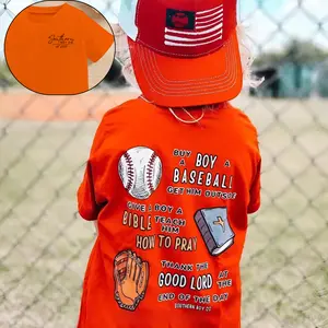 Buy a Boy a Baseball Give Him a Bible Youth and Adult T-Shirt, Christian Faith Antler Graphic Tee, Outdoor Country Graphic Shirt, Country Boy Clothing, Southern Style, Youth Shirt, Kids Clothing, Family Shirt, Trending Shirt