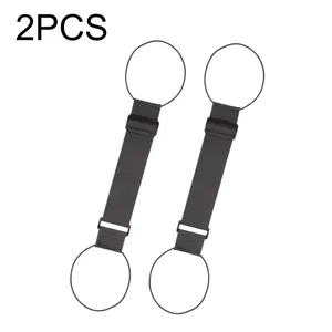 2 adjustable luggage straps, heavy-duty nylon luggage strap and elastic ring, suitable for travel, hands-free travel, protecting additional luggage safety, anti slip, easy to install, reducing travel pressure