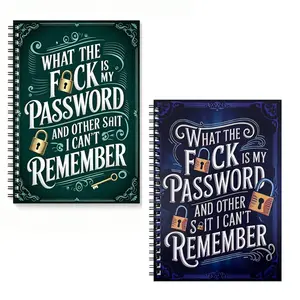 Portable Password Management Notebook, Information Label Organizer, Address And Password Record Book, For Forgetful People To Record Important Information, Account Login Passwords, Bank Card Information, Suitable For Home, Office, And Study Use.