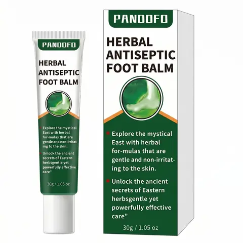 Pandofo Herbal  Antifungal  Foot Balm 30g for Dry Rough & Irritated Feet Gentle Non-Irritating Care Reduces Odor and Dryness Softens Heels-6