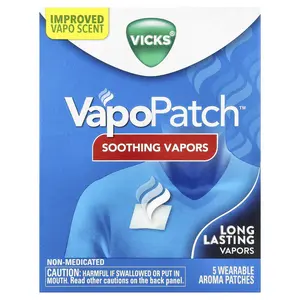 Vicks VapoPatch™, Soothing Vapors, 5 Wearable Aroma Patches