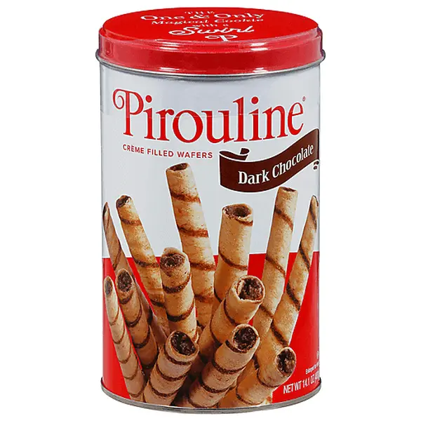 Pirouline Dark Chocolate 14.1oz Tin