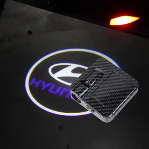 Wireless LED Car Door Logo Projector for Hyundai - 2 Pcs Set
