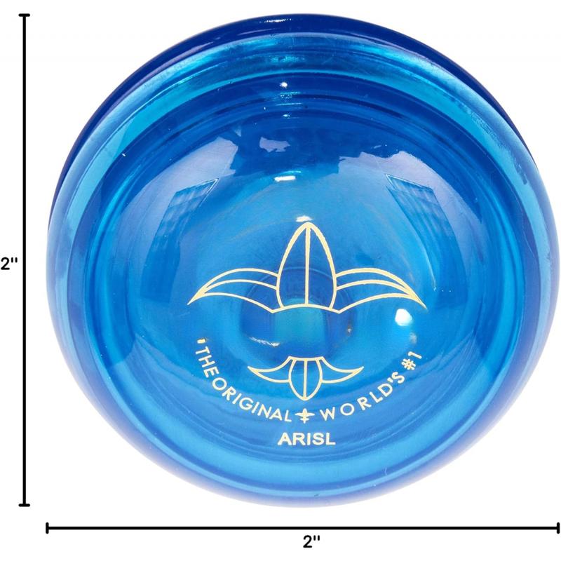 Toys Yo-Yo, Beginner Yo-Yo with String, Steel Axle and Plastic Body, Blue