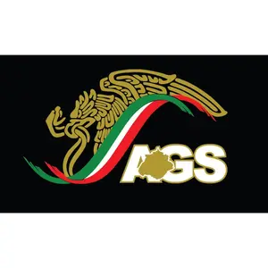 Mexico escudo car window vinyl sticker Decal Gobierno Mex. AGUASCALIENTES AGS Estado Mexican Flag Trokiando Trokitas trucking decals