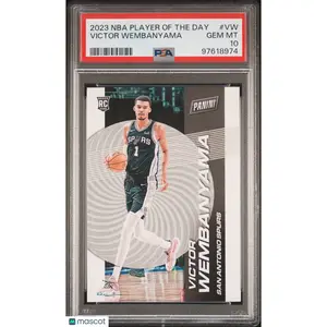 2023 Panini NBA Player Of The Day #VW Victor Wembanyama PSA 10