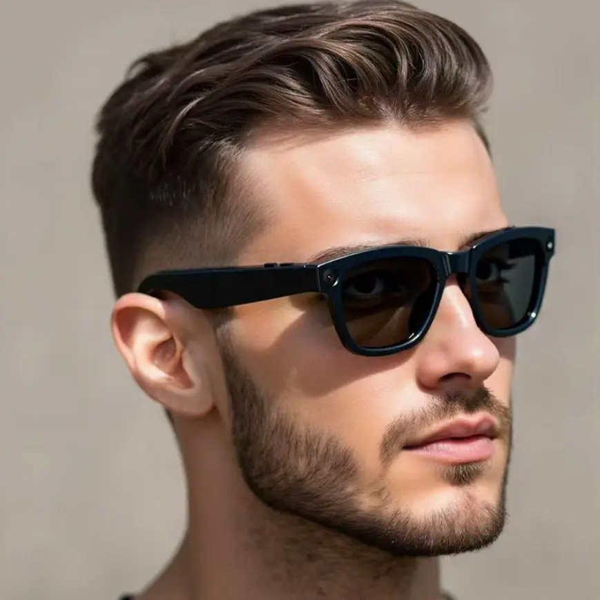 M01 AI Smart Glasses – HD Camera, Real-Time Translation & Video Recording
