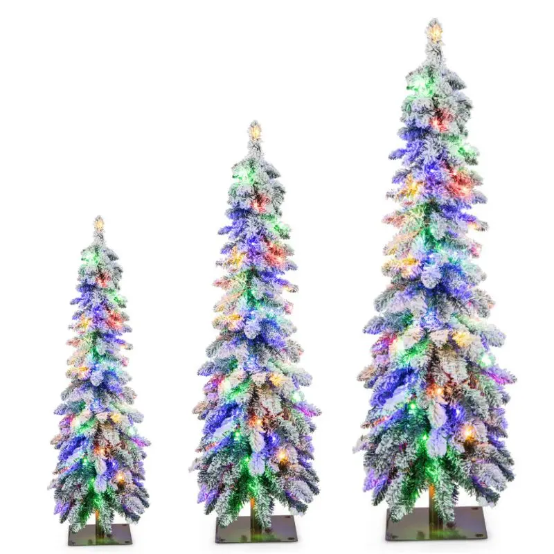 [3 pkgs ship] 4+5+6FT, Multicolored & Warm LED