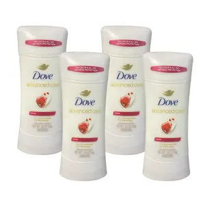 Dove Advanced Care 4 Pack Antiperspirant Deodorant Stick for Women, Revive, 2.6 Oz Each - Original Formula