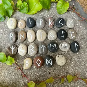 Elder Futhark Runes - Set of 25
