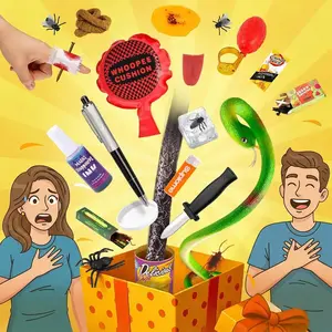 Prank Kit, 25 PCS Fun Novelty Prank Sets for Kids & Adults, Classic Gag Gifts Toys Goodie Bag Stuffers for Party Favors, April Fools, Birthdays Party Props