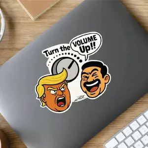 Turn the Volume Up Sticker