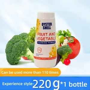 Shell Fruit and Vegetable Cleaning Powder for Washing Fruits, Suitable for Pregnant Women and Infants, Salt for Cleaning Pesticide Residues