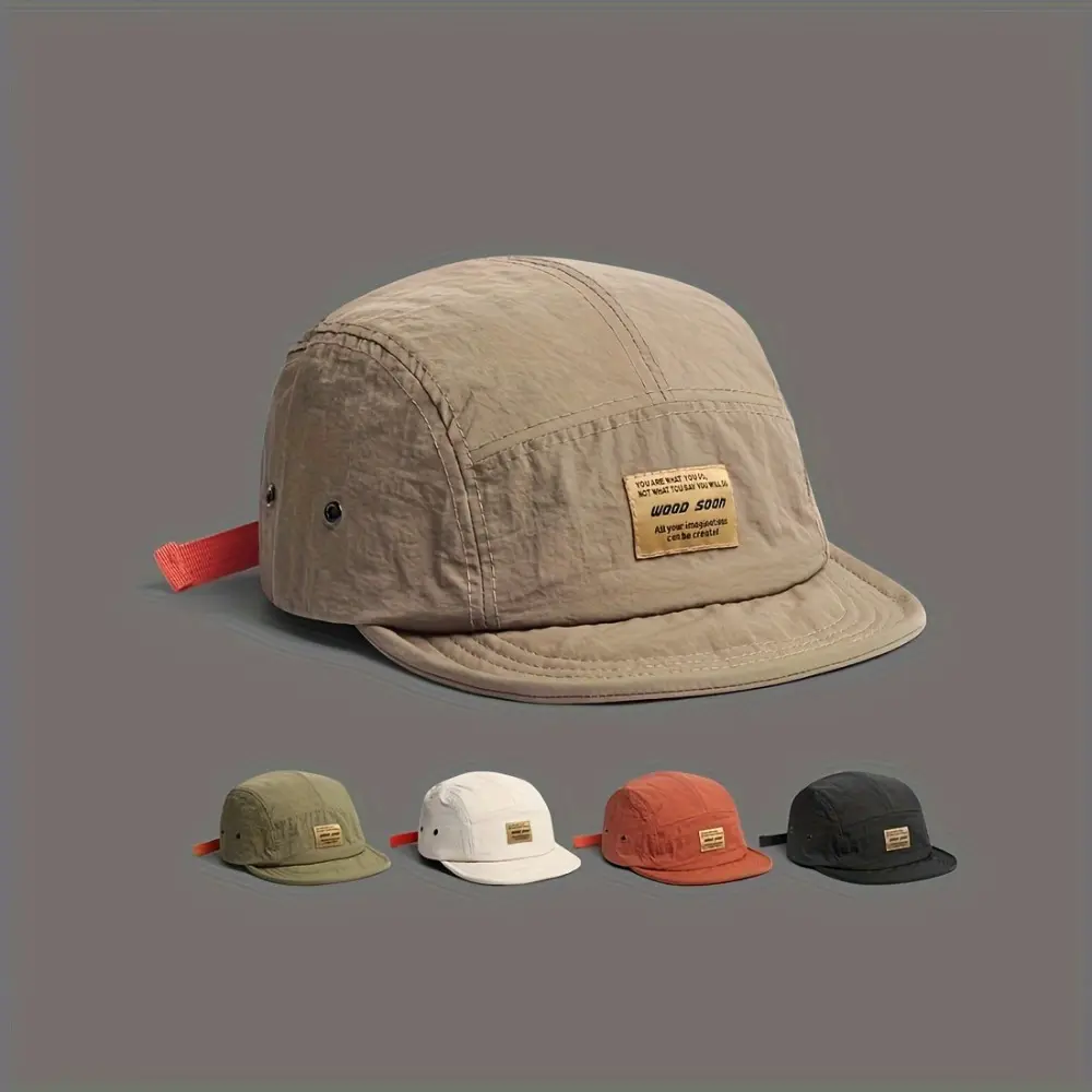 Japanese Vintage-Inspired Baseball Cap - 1pc Casual Hip-Hop Snapback Hat, Lightweight, Breathable Quick-Dry Polyester, 100% Polyester Urban Wear Sports Hat