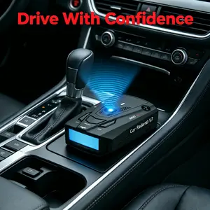 All-Road Driving Assistant – Voice Alerts & LED Display, Auto-Adapts to City Traffic or Highway Cruising, Plug-and-Play for Cars, Trucks & SUVscars accessories
