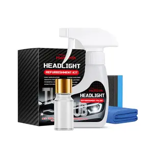 Homonth Car Headlamp Care Set: Headlamp Refurbishment, Coating, Cleaning, Oxidation, And Enhancing Light Transmission. Car Care
