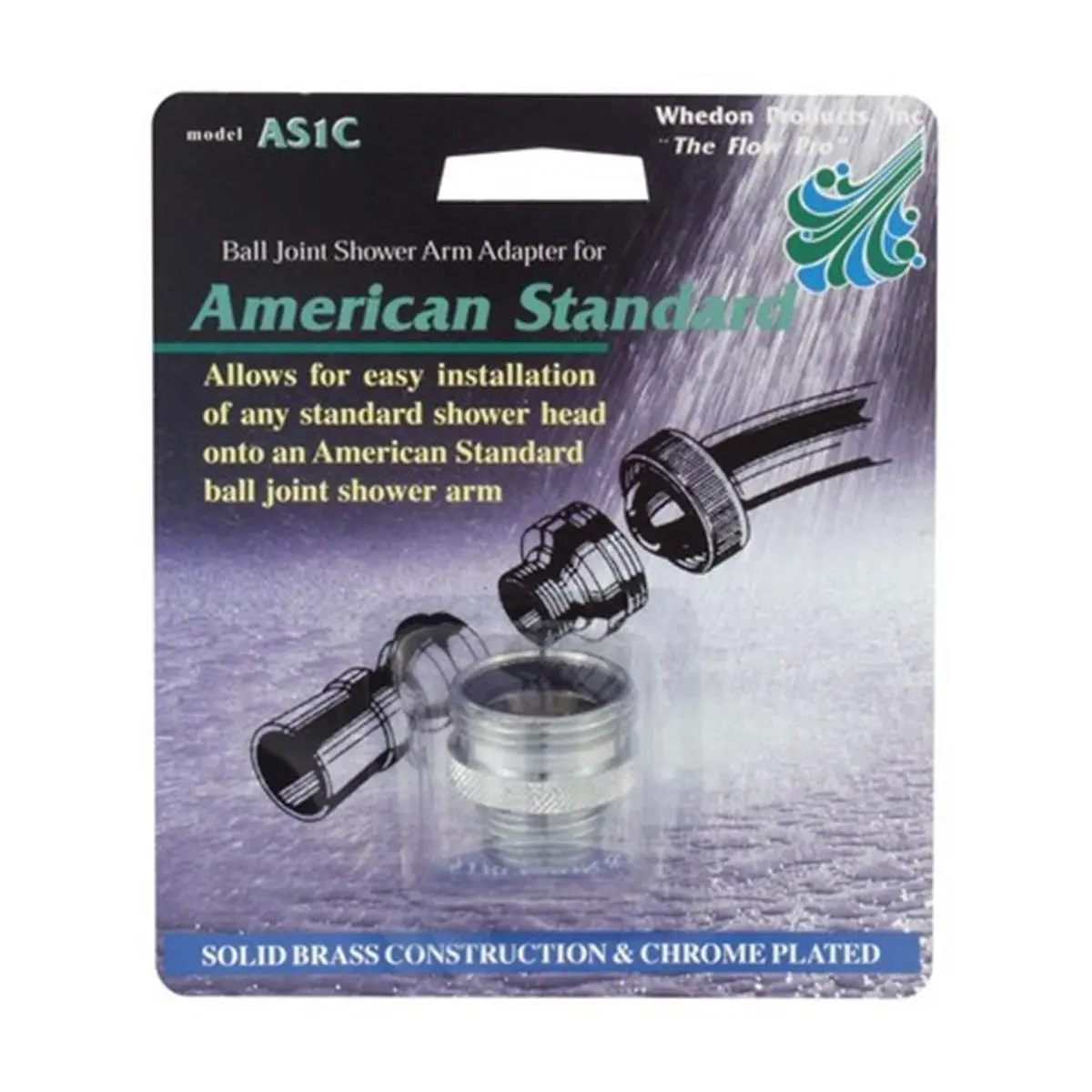 Whedon AS1C American Standard Shower Arm Adapter - Home Improvement Bathroom Fixture Accessory for Shower Water Equipment
