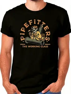 Pipe Fitters The Working Class T Shirt – Funny Blue Collar Worker Hoodie, Pipefitter Union Pride Sweatshirt
