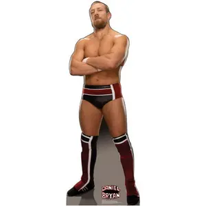 Advanced Graphics 1385 Cardboard Cutout of Daniel Bryan - WWE Home Decor Piece for Home Supplies Display