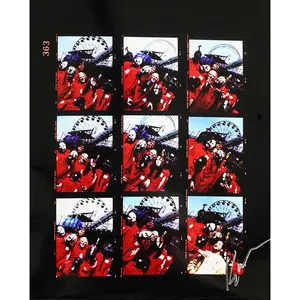 SLIPKNOT HANDPRINTED DARKROOM PROOF SHEET FROM NEGATIVE #5 (LAST 3 AVAILABLE!) 10x12 GLOSSY SIGNED BY PHOTOGRAPHER DEAN KARR