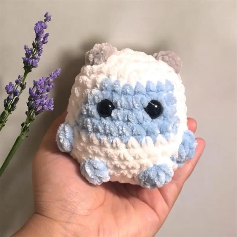 Handmade Yeti Crochet Plushie