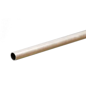 Round Aluminum Tube: 7/32" OD x 0.014" Wall x 12" Long (1 Piece)