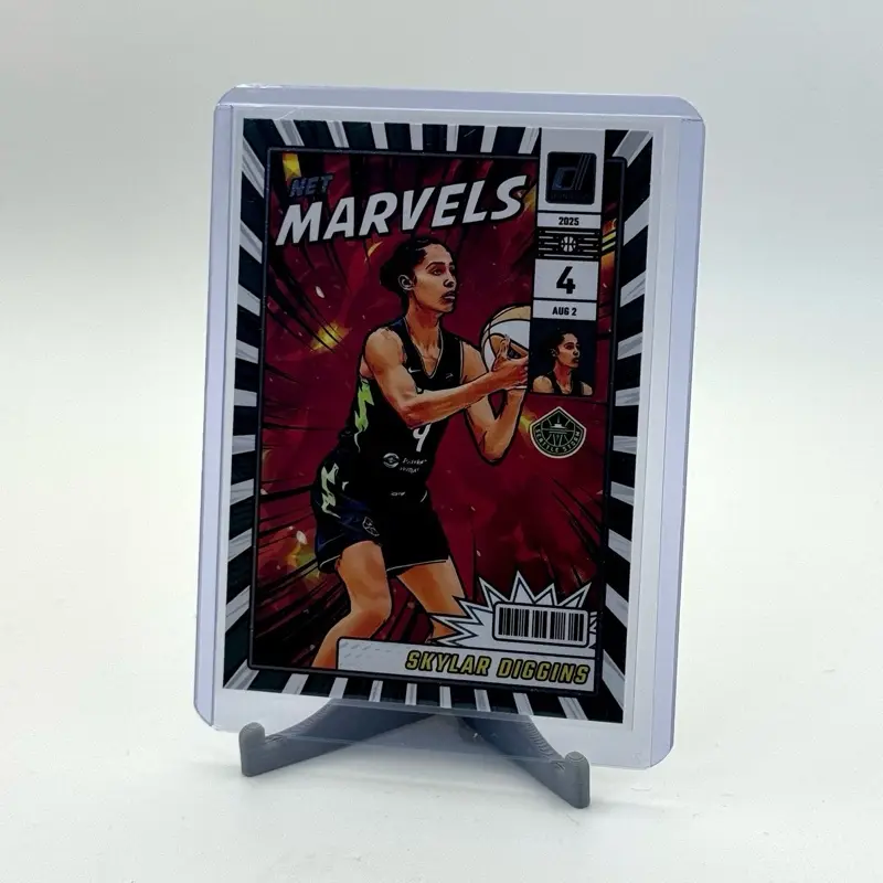 Donruss 2025 WNBA Net Marvels Series #13 Skylar Diggins Seattle Storm Comic Insert Official Single Sports Trading Card for Collectors