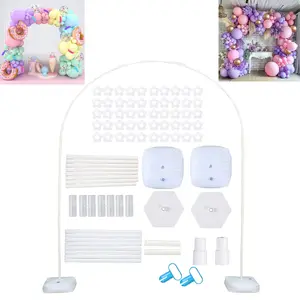 Balloon Arch Kit Frame,180cm 83pc Birthday Party Decoration,Wedding Birthday Bow of Balloon Stand Support, Kids Baby Shower Party Supplies balloon ring