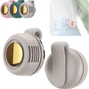 Portable Leafless Mini Fan, Adjustable Three-Speed Hanging Fan, Phone Cooling Fan, Personal Fan for Outdoor Travel, Father's Day Gift